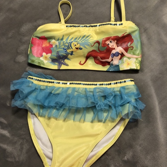 mermaid two piece swimsuit